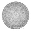 polypropylene pp braided round indoor outdoor rug carpet